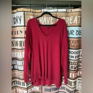 Torrid Burgundy Sweater, size 2